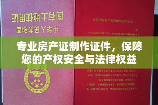 中西专业房产证制作证件，保障您的产权安全与法律权益